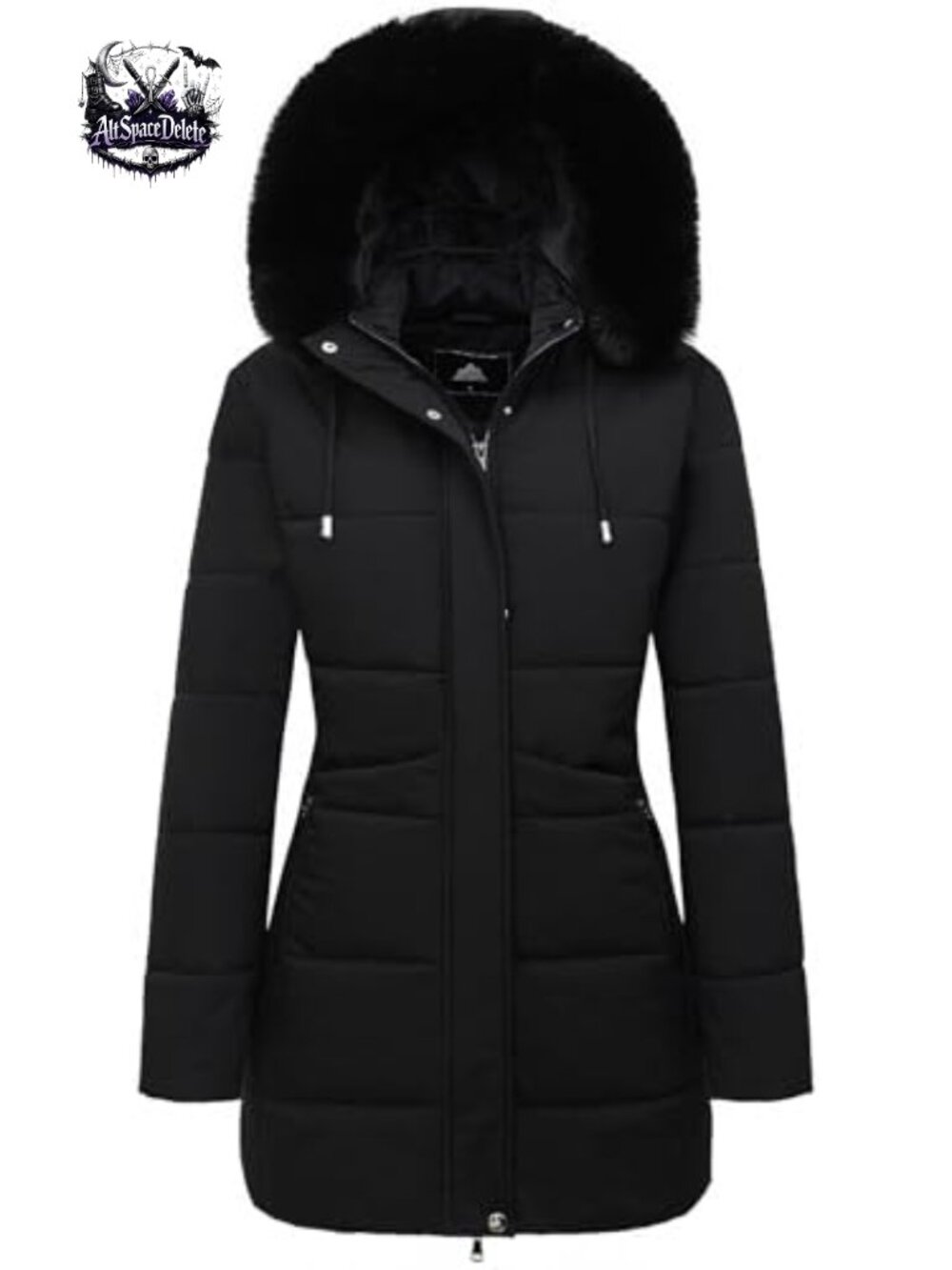 Warm Winter Puffer Coat Waterproof Long Down Jacket Insulated